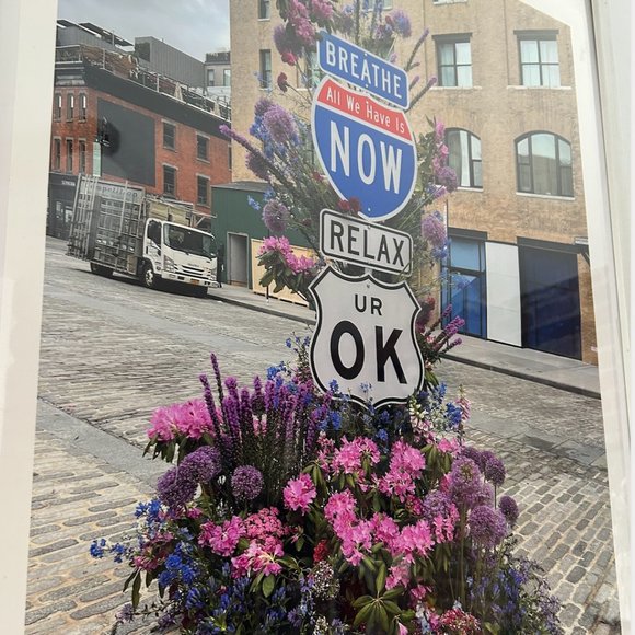 🚨LAST CALL.🚨Flower Flash Print SIGNED Lewis Miller exclusive print [22.5" x 17"] - Picture 3 of 5